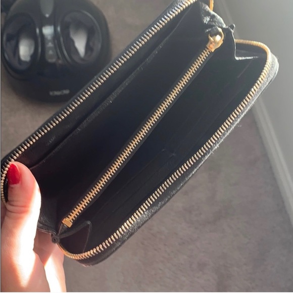 Authentic Vintage Miu Miu (Prada) Napa Leather Clutch Zip Around Wallet - Picture 6 of 16